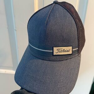 Titleist Navy and Black Mesh Hat